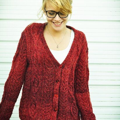 Winter Warmer / Aran Style Cardigan