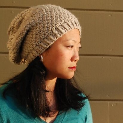 Ultimate Slouch Hat - knitting pattern