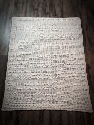 Sugar and Spice Crochet Blanket