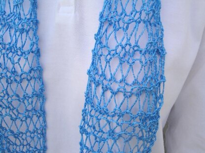 Easy Fishnet Scarf