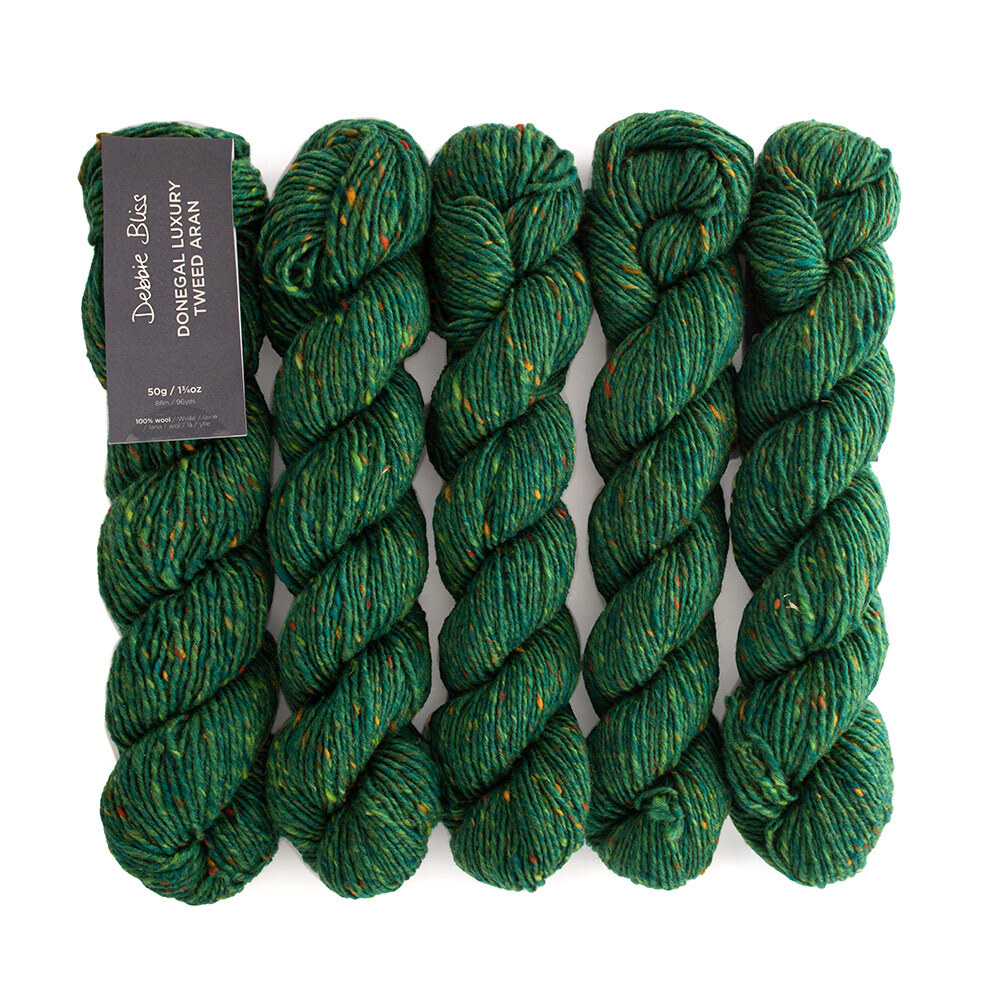 Debbie Bliss Donegal Luxury Tweed Aran 5 Ball Value Pack - view 2