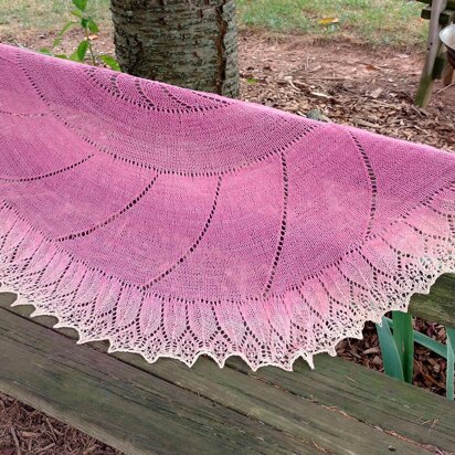 Rays of Warmth Shawl