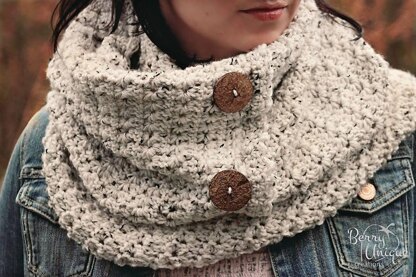 Star Stitch Infinity Scarf Cowl