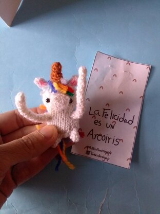 Postcard for the heart "unicorn"