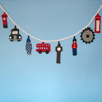 London Icons Bunting - Garland