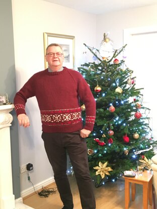 Men’s chunky Christmas/ winter jumper