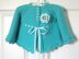 Knitting PATTERN Baby Cardigan Garter Stitch Baby Jacket Maria