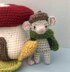 Mouse with a Mushroom House Crochet Pattern