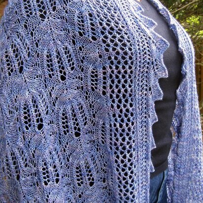 Love the Flora Shawl - knitting pattern
