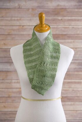 Spring Lace Infinity Scarf