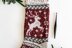 Prancing Deer Crochet Stocking