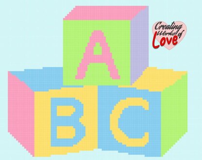 ABC Baby Blocks C2C graphgan