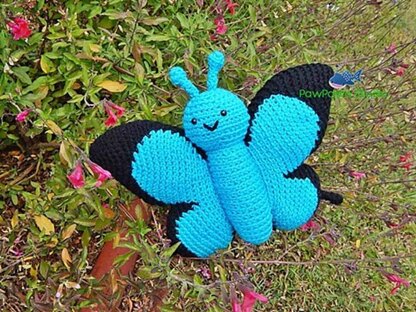 Amigurumi Ulysses Butterfly Pattern No.60