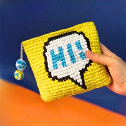 Hi Heart Clutch