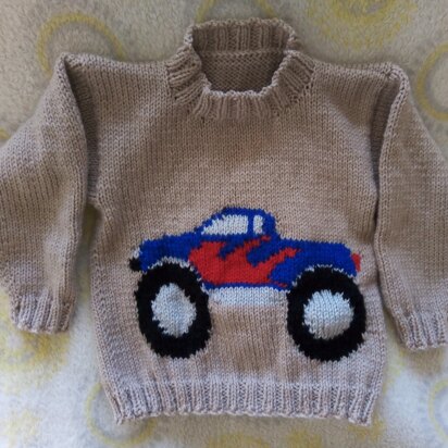 Monster Truck Baby Jumper