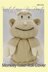 Monkey Toilet Roll Cover