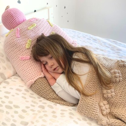 Sweet Sleepy Surprise Sleeping Bag Pillow