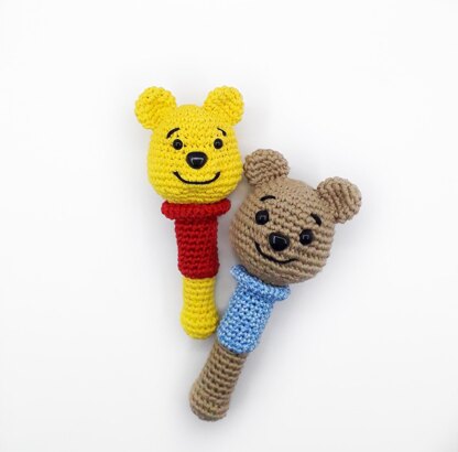 Rattle bear Winnie the Pooh