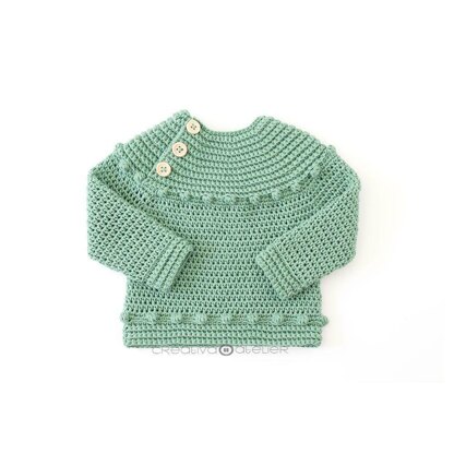 Size 24-36 months -  Prehistoric Bodice / Sweater