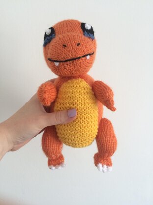 Charmander pokemon amigurumi