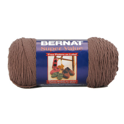 Bernat Super Value Solid Yarn - Winter White