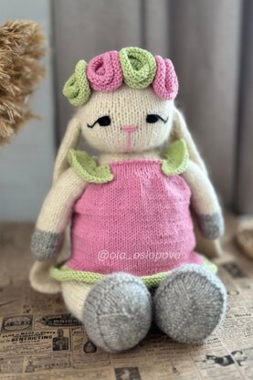 Knitting Bunny Toy Pattern