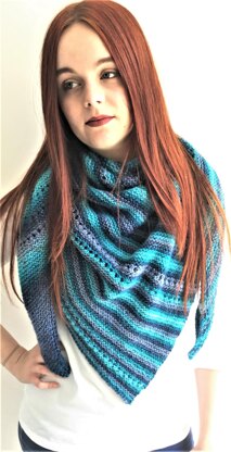 Sapphire Shawl