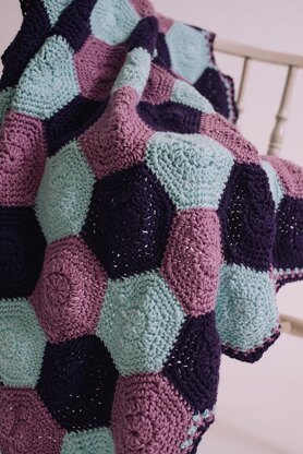 Hexagon Gems Baby Blanket