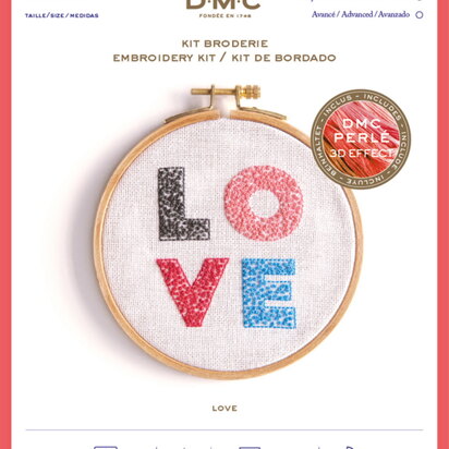 DMC Love Kit - Small Embroidery Kit