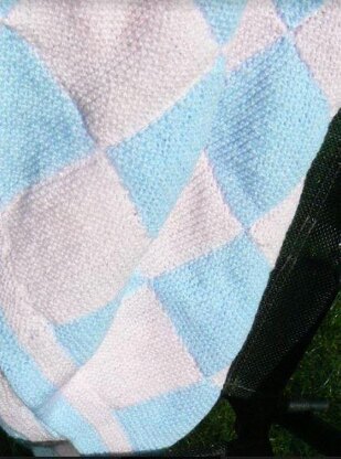 Easy Peasy Garter Stitch Baby Blanket