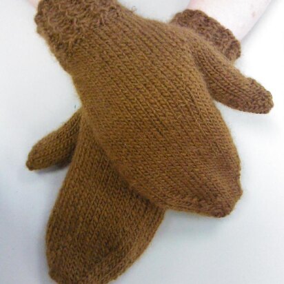 Hank's Mittens - knitting pattern