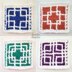 Ekta Tunisian Mosaic Coasters