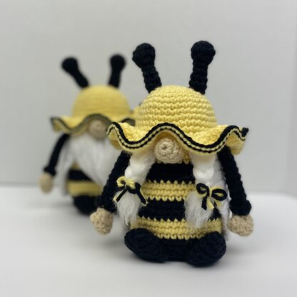 Bee Gnome Crochet Pattern