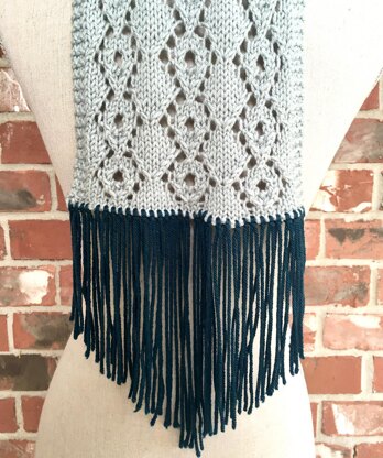 Diamonds and Lace Scarf