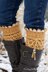 Pumpkin Spice Vintage Lace Boot Cuffs