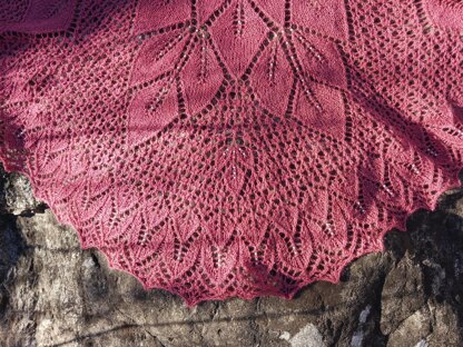 French Maple Shawl