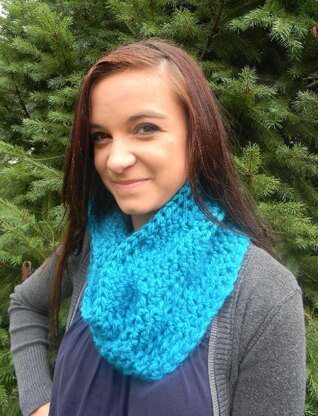 Chunky Checker Cowl