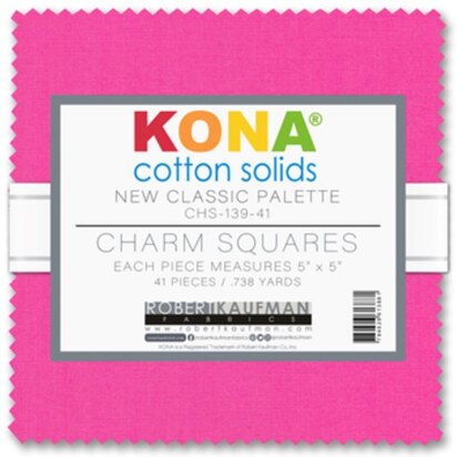 Robert Kaufman Kona Cotton Charm Pack - Classic