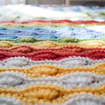 Scrappy Shells Blanket