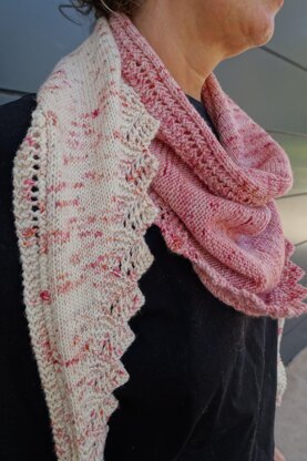 Side by side shawl