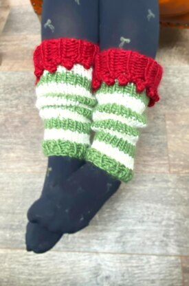 Keep Your Elf Warm Elf Legwarmers