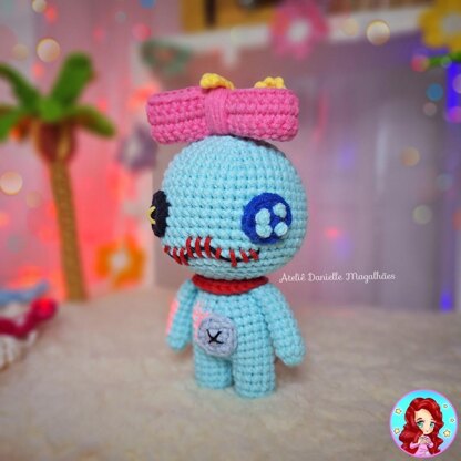 ..Lilo, Stitch & Scrump Amigurumi Pattern – Cute Crochet Trio (PDF)