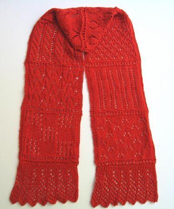 Lace Sampler Scarf