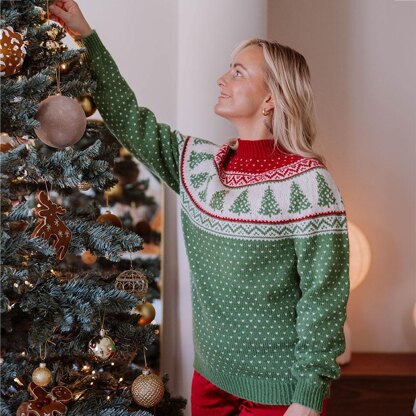 Christmas tree sweater