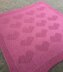 Love Heart Baby Blanket