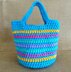 Girls Crochet Tote Bag Purse