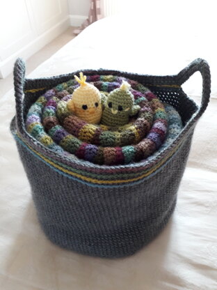 Blanket/Stash Basket