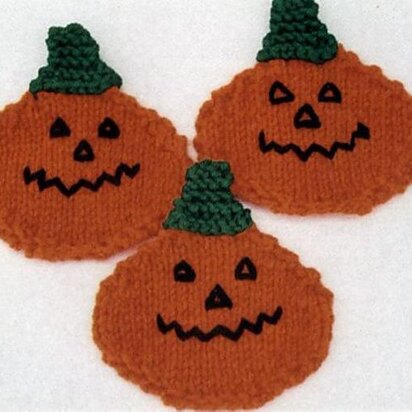 Pumpkin Coasters