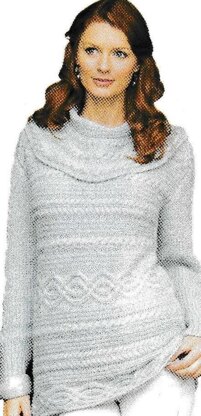 Side Knit Cable Jumper