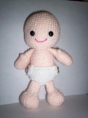 Morgan - Unisex Amigurumi Baby Doll